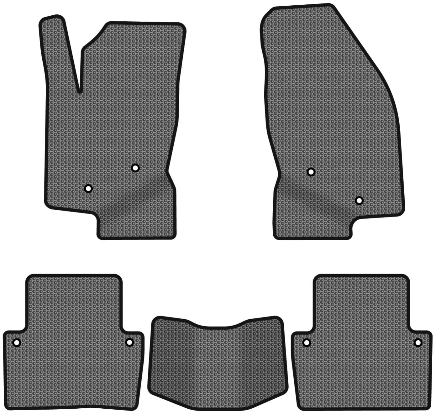 EVA килимки в салон авто EVAtech для S80 (TS) Volvo 1998-2006 1 покоління Sedan EU (VV3522CV5VL8SGB)