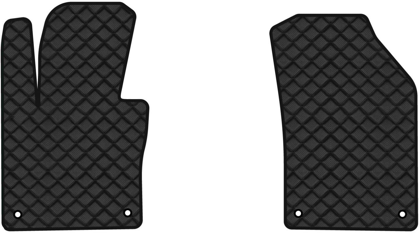 Коврики из экокожи в салон авто передние EVAtech ECO для XC60 Volvo 2017-2021 2 поколение SUV EU VV3586AV2VL4BBB