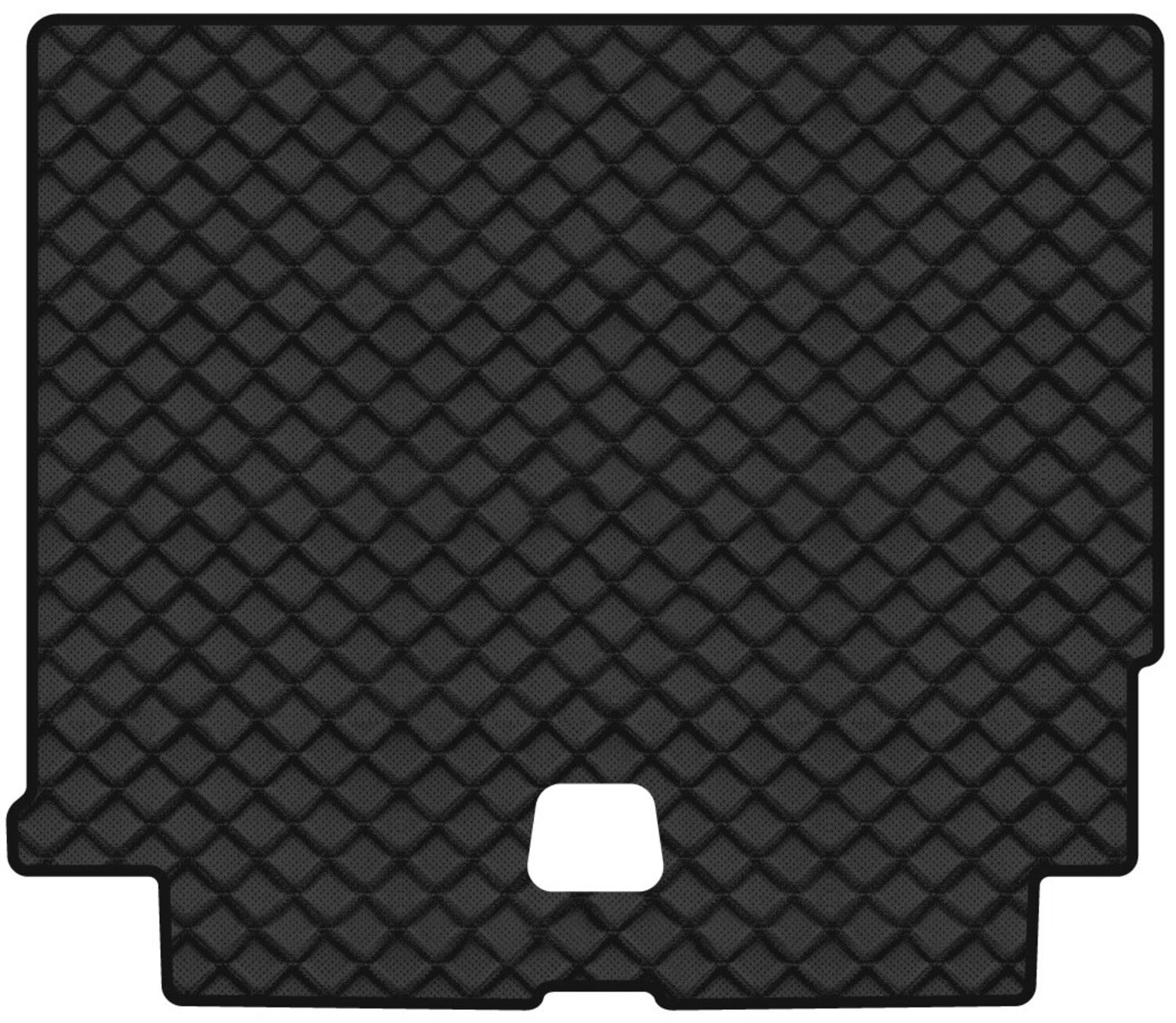 Коврик из экокожи в багажник авто EVAtech для XC60 Volvo 2017-2021 2 поколение SUV EU (VV3586BO1BBB)