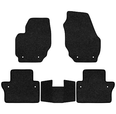 Коврики ворсовые в салон авто EVAtech Premium для Volvo V70 (P24) 2007-2016 3 поколение Combi EU черный кант (VV42716CG5VL8VPB)