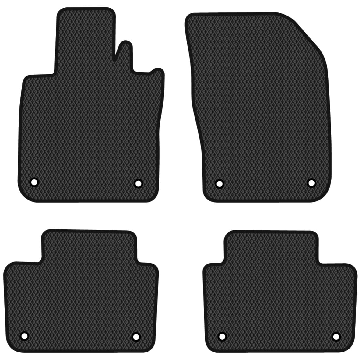 EVA коврики в салон авто EVAtech для S60 Volvo 2019 3 поколение Sedan EU (VV42798PB4VL8RBB)