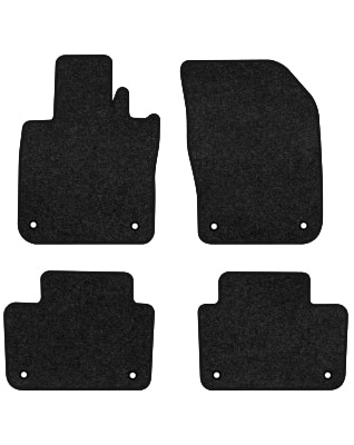 Коврики ворсовые в салон авто EVAtech Premium для Volvo S60 2019 3 поколение Sedan EU черный кант (VV42798PB4VL8VPB)