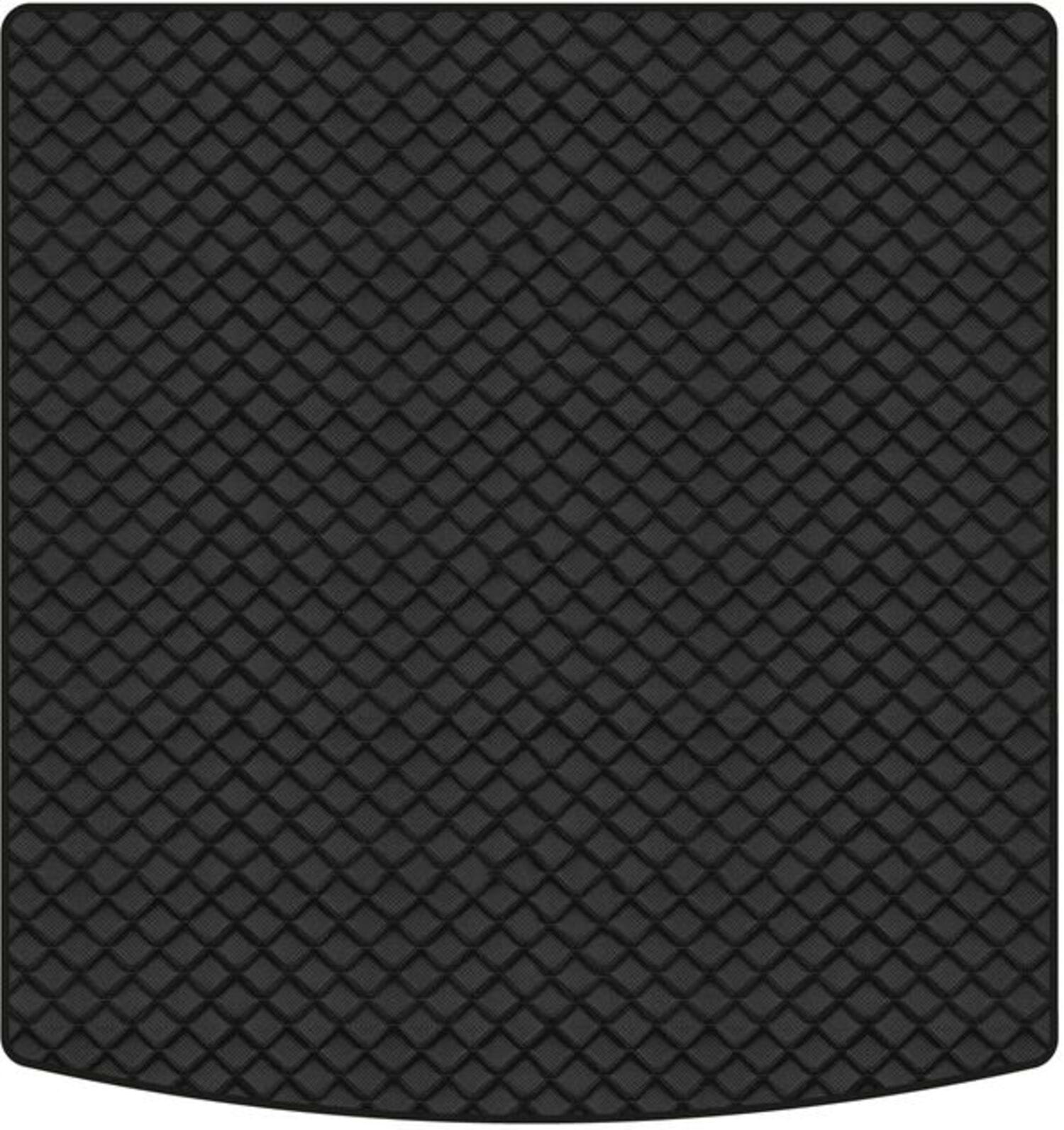 Коврик из экокожи в багажник авто EVAtech для Golf (VII) Volkswagen 2012-2020 7 поколение Combi EU (VW11076B1BBB)