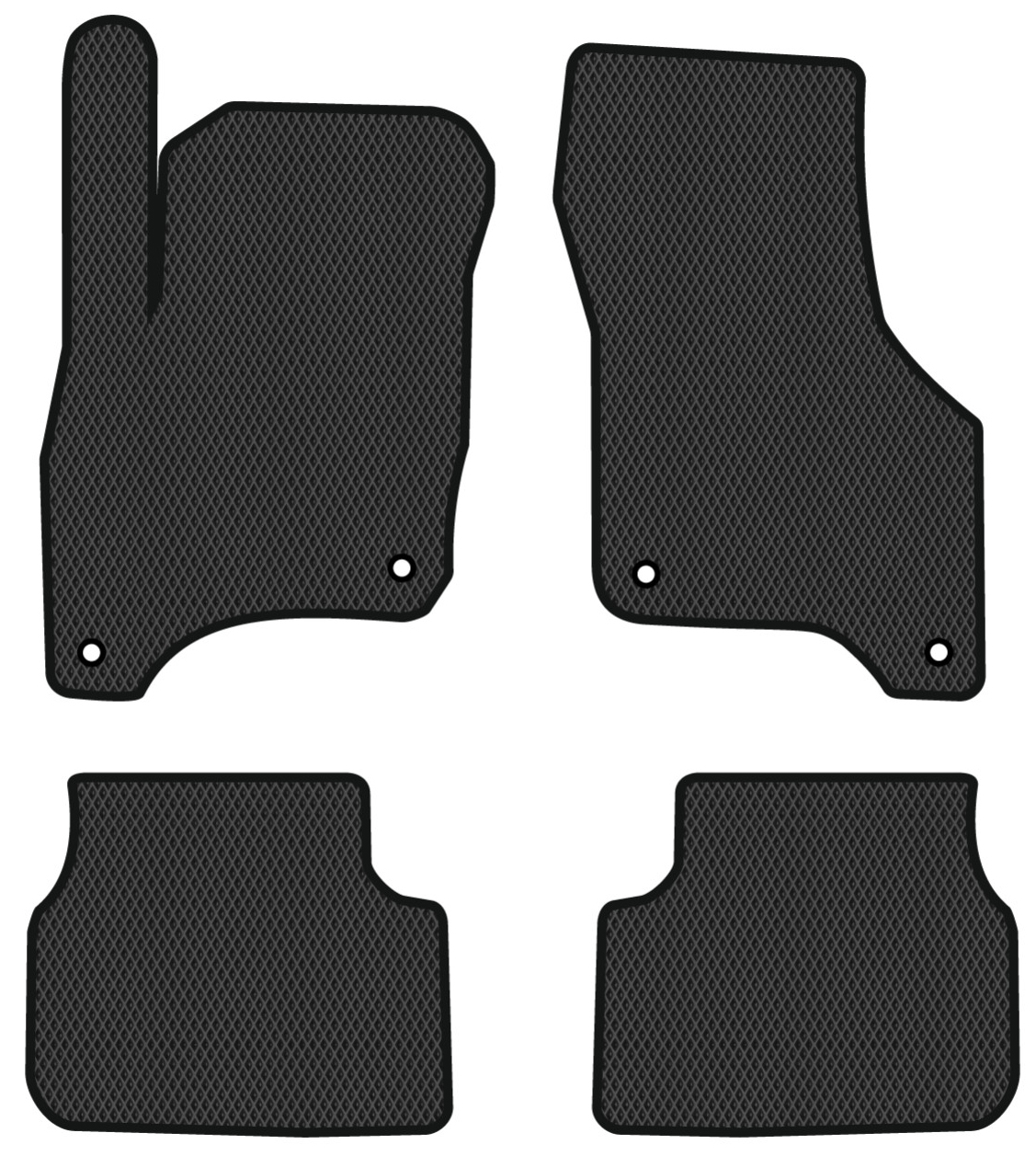 EVA килимки в салон авто EVAtech для e-Bora Volkswagen 2019 1 покоління Sedan EU VW11298PV4AV4RBB