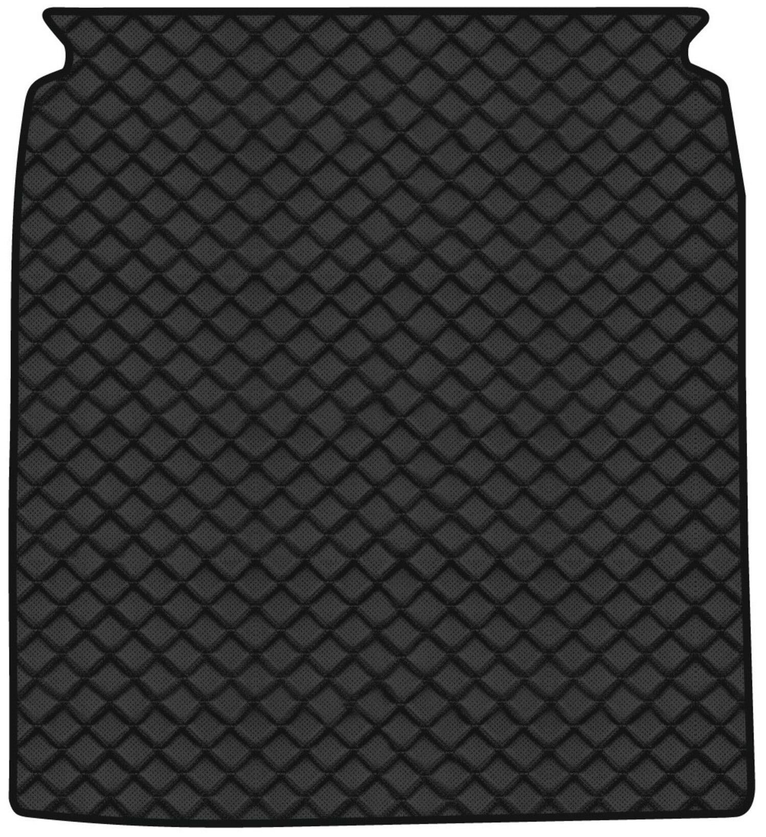 Килимок з екошкіри в багажник авто EVAtech для CC Restyling Volkswagen 2012 1 покоління Sedan USA (VW11377B1BBB)