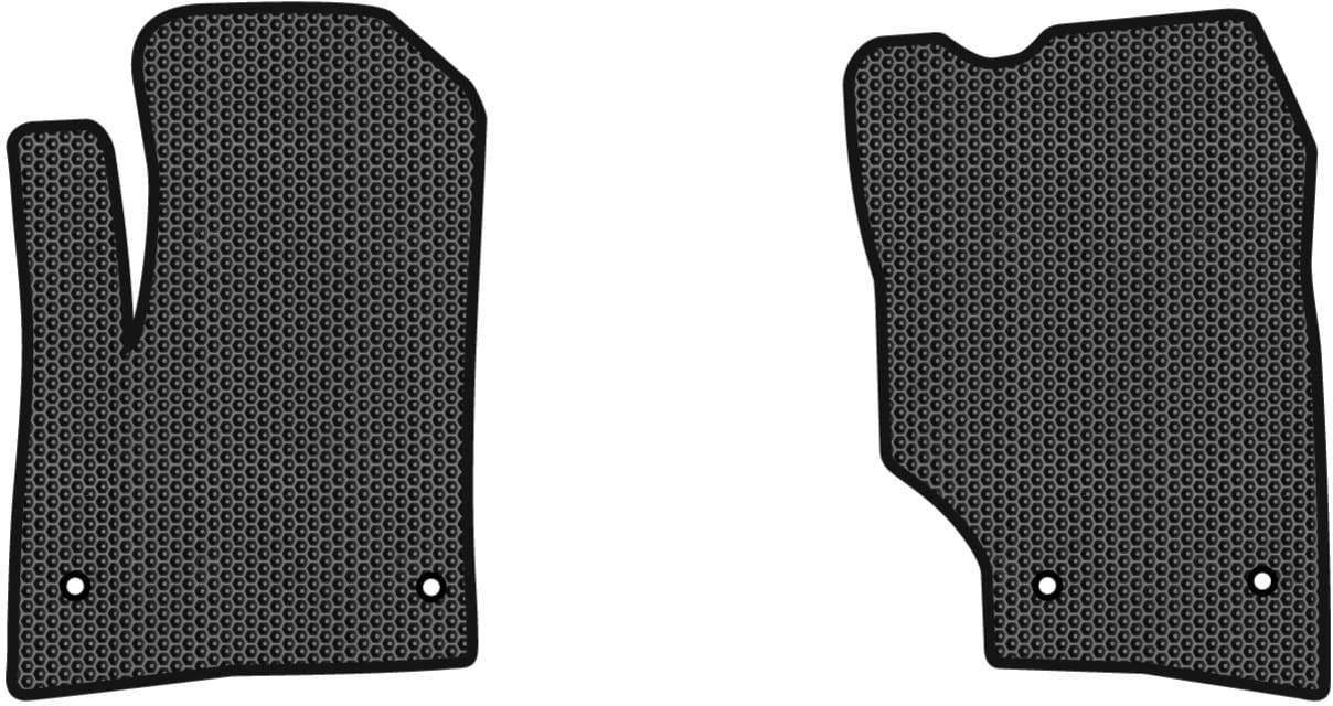 EVA килимки в салон авто передні EVAtech для Touareg (7L) Restyling Volkswagen 2006-2010 1 покоління SUV EU VW11897A2AV4SBB