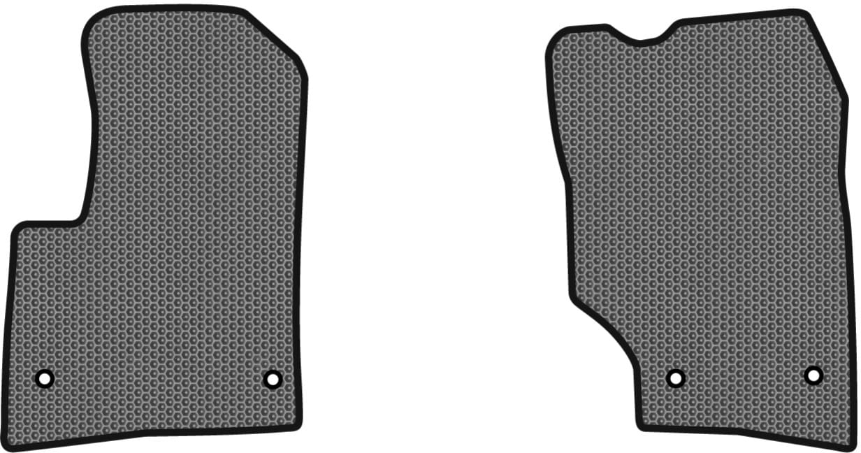 EVA коврики в салон авто передние EVAtech для Touareg (7L) Restyling Volkswagen 2006-2010 1 поколение SUV EU VW11897AB2AV4SGB