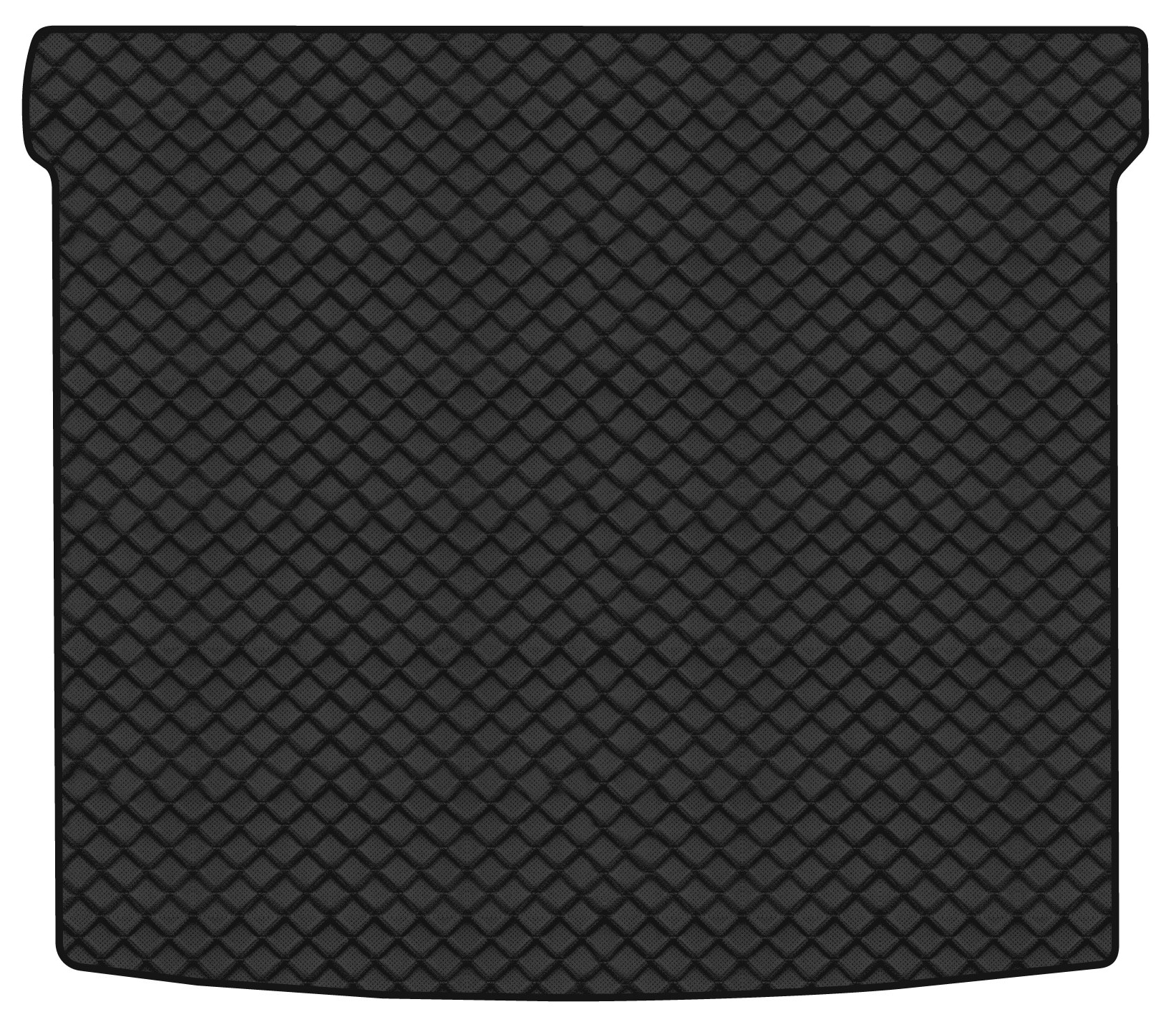 Коврик из экокожи в багажник авто EVAtech для ID.4 X Volkswagen 2020 1 поколение SUV EU (VW12046B1BBB)