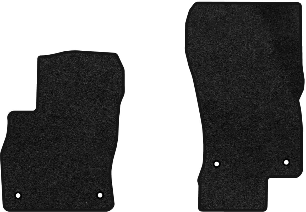 Коврики ворсовые в салон авто EVAtech Premium для Volkswagen Golf Alltrack (Mk7) 2012-2021 7 поколение Combi USA черный кант (VW12402AB2AV4VPB)