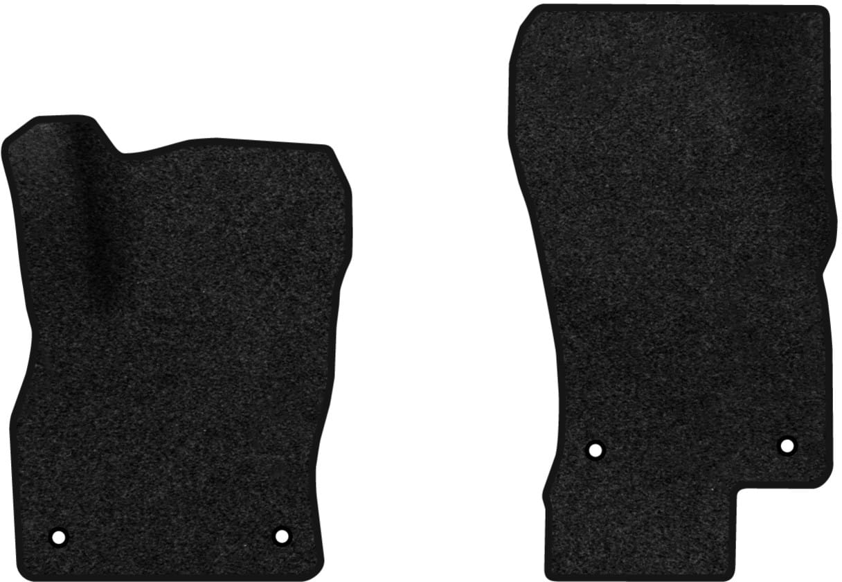 Килимки ворсові в салон авто EVAtech Premium для Volkswagen Golf Alltrack (Mk7) 2012-2021 7 покоління Combi USA чорний кант (VW12402AD2AV4VPB)