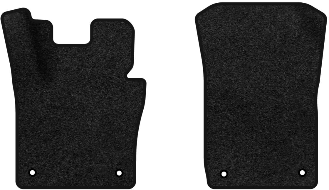 Коврики ворсовые в салон авто EVAtech Premium для Volkswagen Jetta (VI) MT 2010-2018 6 поколение Sedan USA черный кант (VW12689AN2TL4VPB)