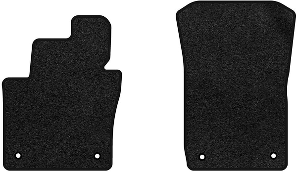 Фото - Килимки ворсові в салон авто EVAtech Premium для Volkswagen Jetta (VI) MT 2010-2018 6 покоління Sedan USA чорний кант (VW12689AO2TL4VPB)