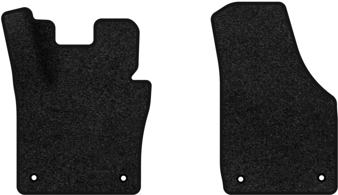 Килимки ворсові в салон авто EVAtech Premium для Volkswagen Jetta (VI) MT 2010-2018 6 покоління Sedan USA чорний кант (VW12689AQ2TL4VPB)