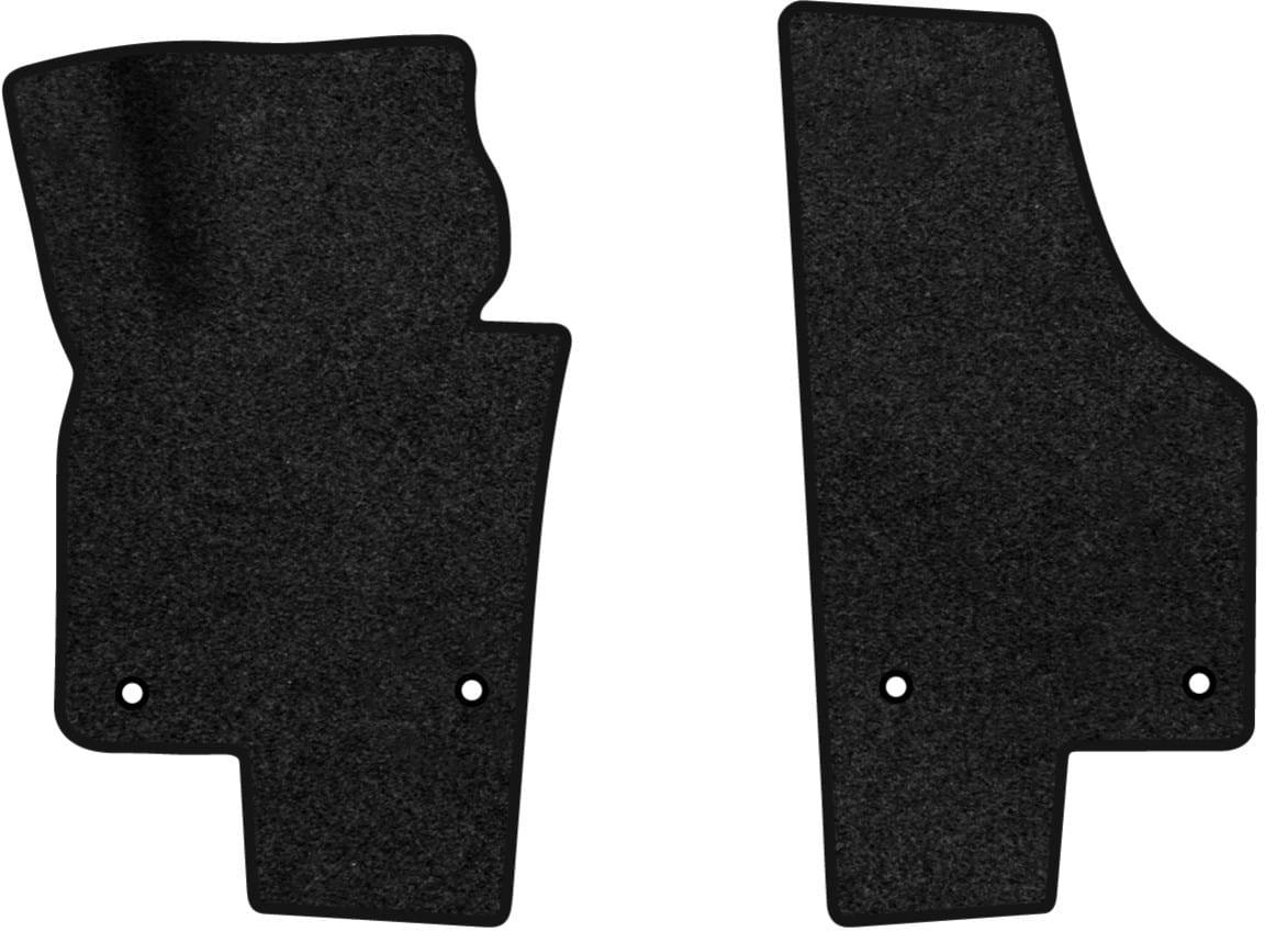 Килимки ворсові в салон авто EVAtech Premium для Volkswagen Beetle 2011-2019 2 покоління Htb USA чорний кант (VW13559AJ2AV4VPB)