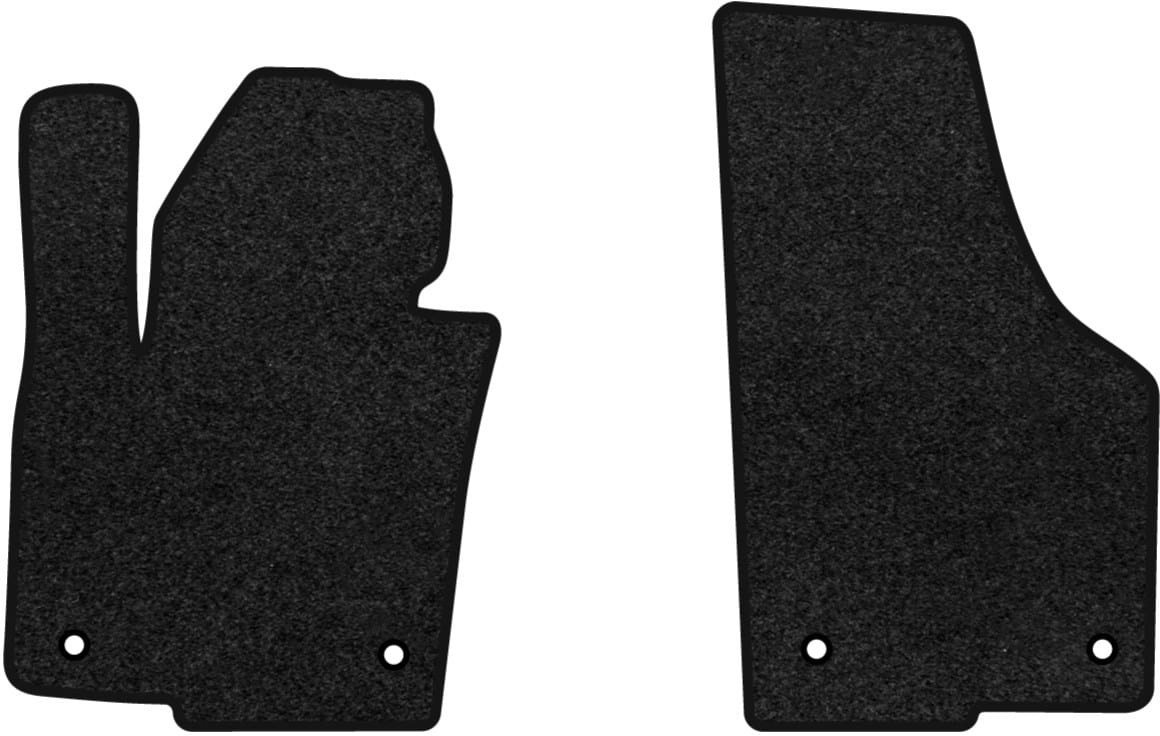 Килимки ворсові в салон авто EVAtech Premium для Volkswagen Beetle 2011-2019 2 покоління Htb USA чорний кант (VW13559AR2AV4VPB)