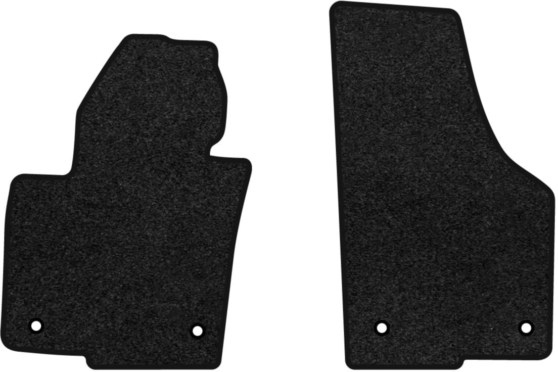 Килимки ворсові в салон авто EVAtech Premium для Volkswagen Beetle 2011-2019 2 покоління Cabrio USA чорний кант (VW13560AS2AV4VPB)