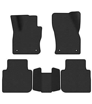 Фото - EVA коврики в салон авто EVAtech для Tiguan Allspace 7 seats Volkswagen 2016-2020 1 поколение SUV EU (VW13964CO5AV4RBB)