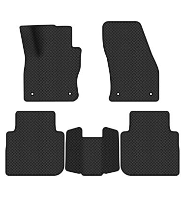 EVA килимки в салон авто EVAtech для Tiguan Allspace 7 seats Volkswagen 2016-2020 1 покоління SUV EU (VW13964CQ5AV4RBB)