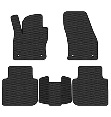 EVA коврики в салон авто EVAtech для Tiguan Allspace 7 seats Volkswagen 2016-2020 1 поколение SUV EU (VW13964CR5AV4RBB)