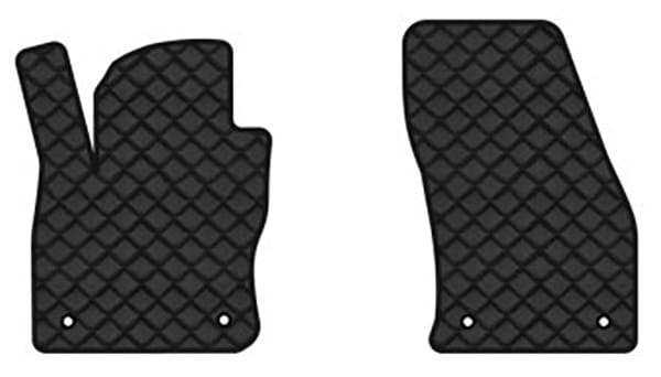 Коврики из экокожи в салон авто передние EVAtech ECO для Tiguan Allspace 5 seats Volkswagen 2016-2020 1 поколение SUV USA VW13965AR2AV4BBB