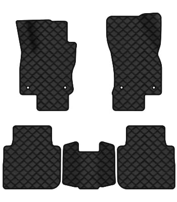 Коврики из экокожи в салон авто EVAtech ECO для Tiguan Allspace 5 seats Volkswagen 2016-2020 1 поколение SUV USA (VW13965CC5AV4BBB)