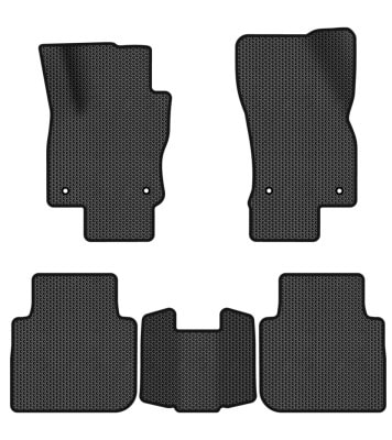 EVA килимки в салон авто EVAtech для Tiguan Allspace 5 seats Volkswagen 2016-2020 1 покоління SUV USA (VW13965CC5AV4SBB)