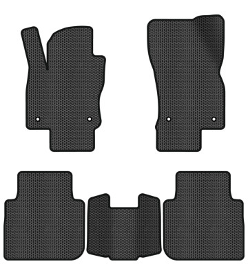 EVA коврики в салон авто EVAtech для Tiguan Allspace 5 seats Volkswagen 2016-2020 1 поколение SUV USA (VW13965CH5AV4SBB)