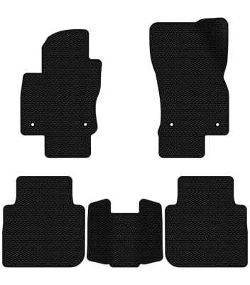 EVA коврики в салон авто EVAtech для Tiguan Allspace 5 seats Volkswagen 2016-2020 1 поколение SUV USA (VW13965CJ5AV4KBB)