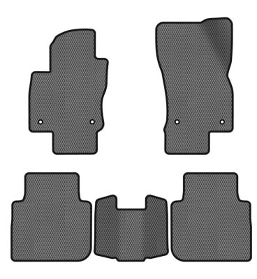 EVA коврики в салон авто EVAtech для Tiguan Allspace 5 seats Volkswagen 2016-2020 1 поколение SUV USA (VW13965CJ5AV4RGB)
