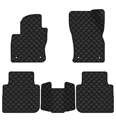 Килимки з екошкіри в салон авто EVAtech ECO для Tiguan Allspace 5 seats Volkswagen 2016-2020 1 покоління SUV USA (VW13965CP5AV4BBB)