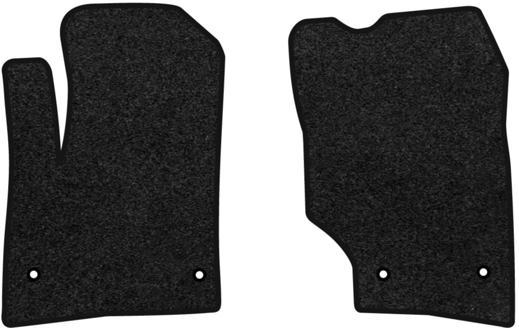 Килимки ворсові в салон авто EVAtech Premium для Volkswagen Touareg (7L) Restyling 2006-2010 1 покоління SUV EU чорний кант (VW14155A2TL4VPB)