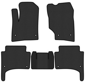 EVA килимки в салон авто EVAtech для Touareg (7L) Restyling Volkswagen 2006-2010 1 покоління SUV EU VW14155C5TL8RBB