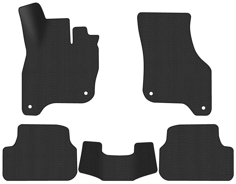 EVA коврики в салон авто EVAtech для e-Golf Restyling Volkswagen 2017-2020 1 поколение Htb EU VW14234CE5AV4RBB