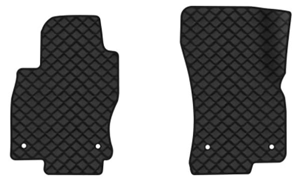 Коврики из экокожи в салон авто передние EVAtech ECO для Golf (VII) Volkswagen 2012-2020 7 поколение Htb USA VW14517AH2AV4BBB