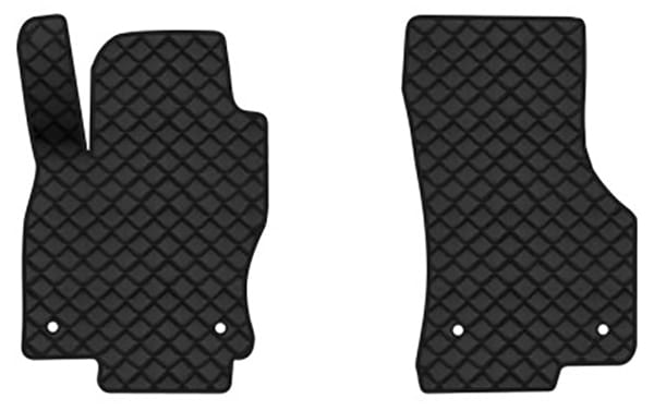 Коврики из экокожи в салон авто передние EVAtech ECO для Golf (VII) Volkswagen 2012-2020 7 поколение Htb USA VW14517AK2AV4BBB