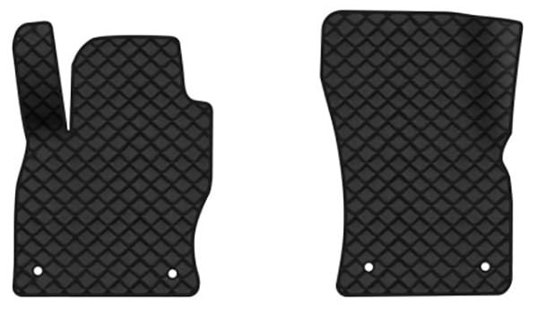 Килимки з екошкіри в салон авто передні EVAtech ECO для Golf (VII) Volkswagen 2012-2020 7 покоління Htb USA VW14517AM2AV4BBB