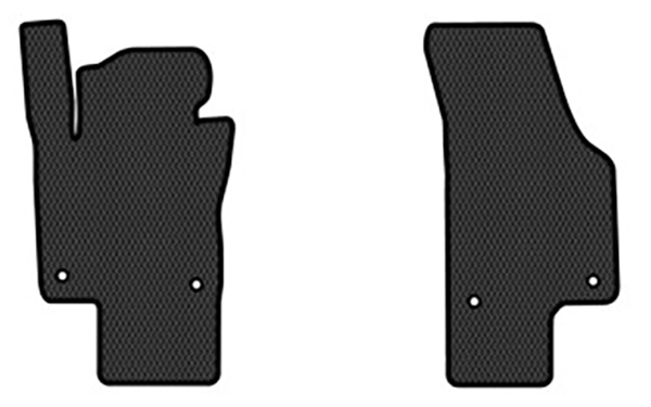 Фото - Коврики из экокожи в салон авто передние EVAtech ECO для Passat NMS Volkswagen 2010-2015 1 поколение Sedan USA VW1693AK2AV4BBB