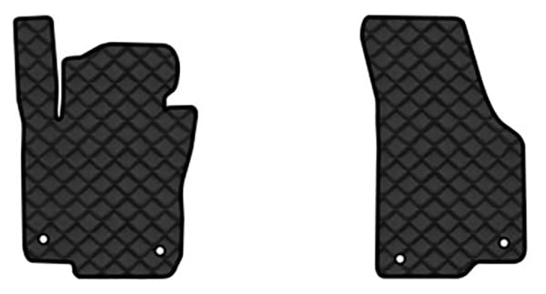 Коврики из экокожи в салон авто передние EVAtech ECO для Passat NMS Volkswagen 2010-2015 1 поколение Sedan USA VW1693AR2AV4BBB