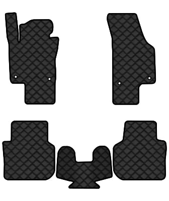 Коврики из экокожи в салон авто EVAtech ECO для Passat NMS Volkswagen 2010-2015 1 поколение Sedan USA (VW1693CL5AV4BBB)