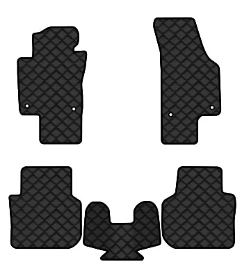 Коврики из экокожи в салон авто EVAtech ECO для Passat NMS Volkswagen 2010-2015 1 поколение Sedan USA (VW1693CM5AV4BBB)