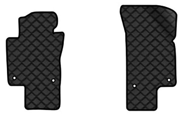 Коврики из экокожи в салон авто передние EVAtech ECO для Passat NMS Restyling Volkswagen 2015-2019 1 поколение Sedan USA VW1696AH2AV4BBLB