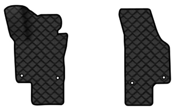 Коврики из экокожи в салон авто передние EVAtech ECO для Passat NMS Restyling Volkswagen 2015-2019 1 поколение Sedan USA VW1696AJ2AV4BBLB