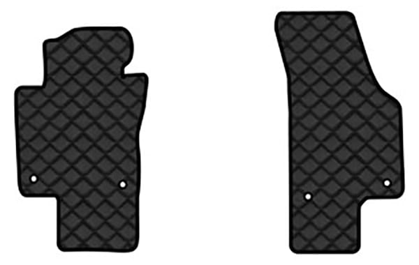 Коврики из экокожи в салон авто передние EVAtech ECO для Passat NMS Restyling Volkswagen 2015-2019 1 поколение Sedan USA VW1696AL2AV4BBLB