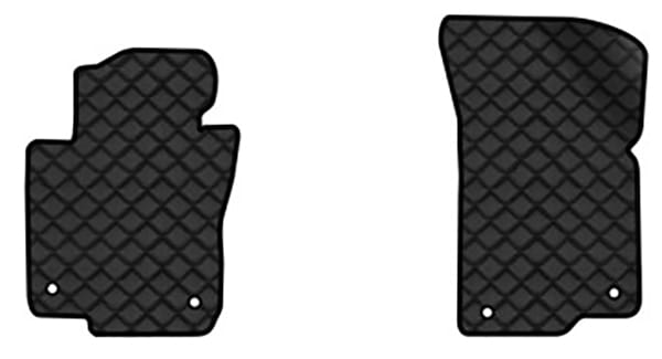 Коврики из экокожи в салон авто передние EVAtech ECO для Passat NMS Restyling Volkswagen 2015-2019 1 поколение Sedan USA VW1696AO2AV4BBLB