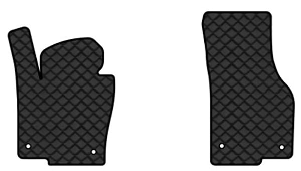 Коврики из экокожи в салон авто передние EVAtech ECO для Passat Alltrack (B7) Volkswagen 2010-2014 7 поколение Combi EU VW1711AV2AV4BBB