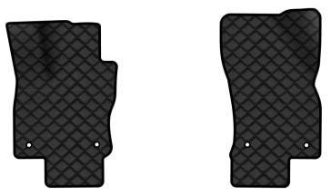 Килимки з екошкіри в салон авто передні EVAtech ECO для Tiguan Allspace 7 seats Volkswagen 2016-2020 1 покоління SUV USA VW1727AC2AV4BBLB