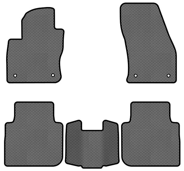 Фото - EVA килимки в салон авто EVAtech для Tiguan Allspace 7 seats Volkswagen 2016-2020 1 покоління SUV USA (VW1727CS5AV4RGB)