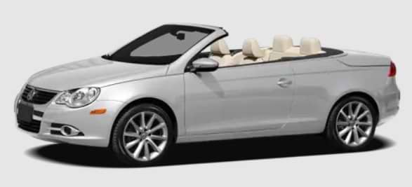 Фото - EVA коврик в багажник авто EVAtech для Eos Volkswagen 2006-2015 1 поколение Cabrio USA (VW1810B1RBB)