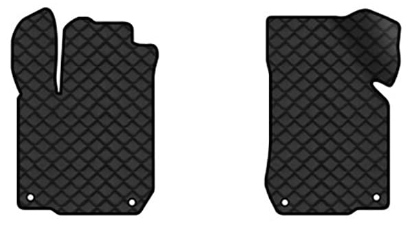 Коврики из экокожи в салон авто передние EVAtech для Bora Volkswagen 1998-2005 1 поколение Sedan EU (VW1875A2AV4BBB)