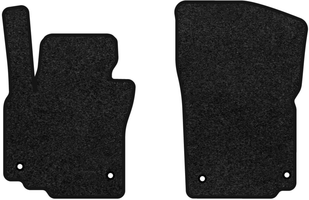 Килимки ворсові в салон авто EVAtech Premium для Volkswagen Cross Golf 2006-2010 1 покоління Htb EU чорний кант (VW1877A2AV4VPB)